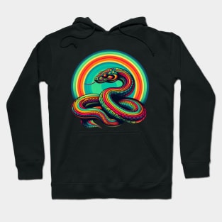 psychedelic snake Hoodie